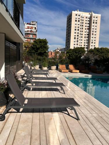 Balcony/terrace, Excelente Apartamento en calle Moldes in Colegiales