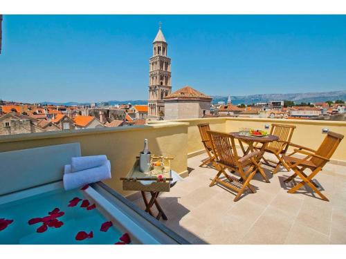 Terazza Grande in Diocletian Tower, Spalato (Split)