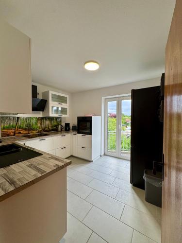 Konyha, Stilvolle Erholungsoase am Berg, Ruhig & modern - Elli M18 - Frankenwald Apartments in Stadtsteinach
