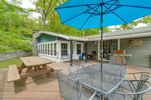 Lakefront Home w/ Private Dock in Alpine! in Montoras ūdenskritumi (NY)