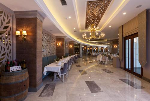 مطعم, فندق سامارا شامل الكل (Samara Hotel Bodrum All Inclusive) in توربا