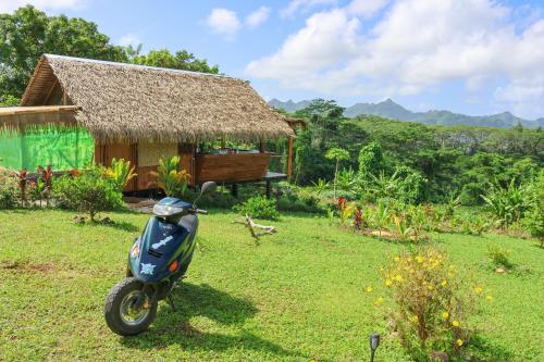 Jardín, Fare Maimiti - Tu'i'anina Village Huahine in Isla Huahine