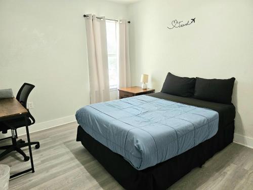 1 double bed