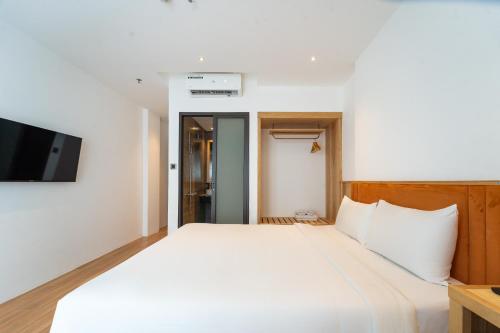 Haven Hut Hotel Ky Con - 공용 라운지/TV 시청 구역