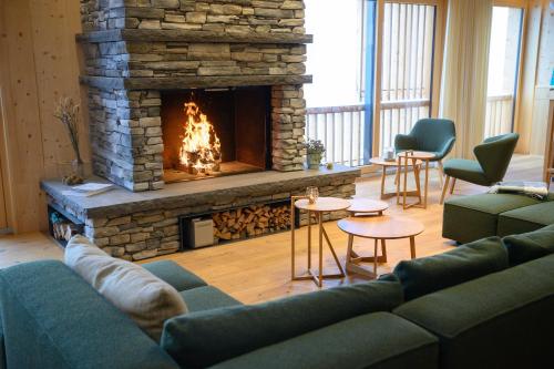 Skupni salon/TV območje, Berglodge37 in Altdorf