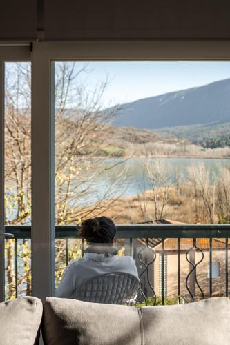 Erkély/terasz, Mirador del Llac in Cellers