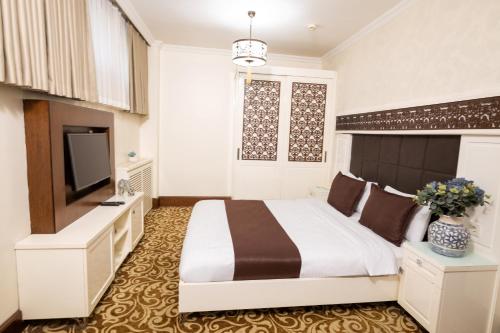 1 double bed