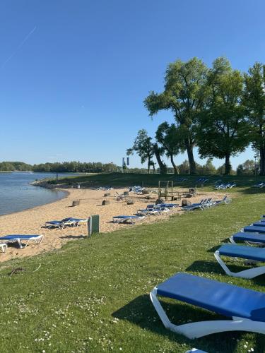 라트휨 Chalet De VeerWater in Recreatiepark De Veerstal 4성급 싱글룸 전망