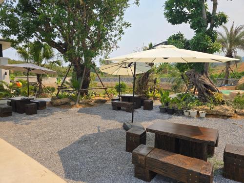 Garden, My Paradise Homestay Resort Chiang Rai in Huai Chomphu