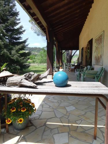 Balkons/terase, Centre Les Labadous in Rennes-le-Chateau