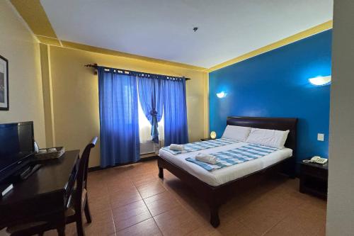 1 double bed