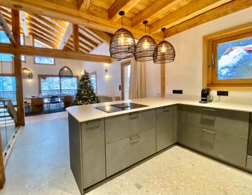 Cucina, Chalet Asgard in Les Fys