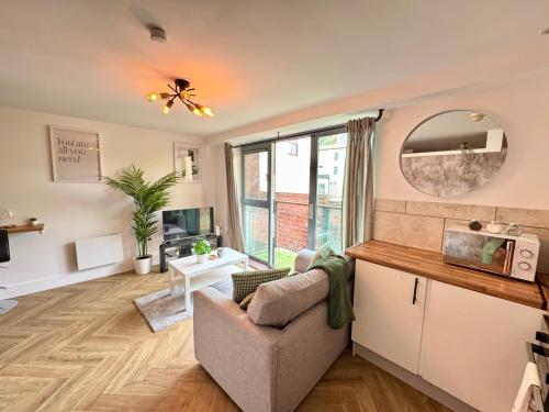 MODERN ONE BEDROOM APARTMENT - BIRMINGHAM CITY CENTRE - SLEEPS 3 GUESTS - THE MAILBOX AND CUBE AREa, Birmingham (fotografie 10)