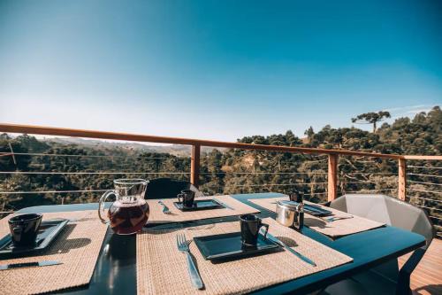 Cabana em Campos do Jordão com ofurô e vista única - Cabana 1 (Cabana em Campos do Jordao com ofuro e vista unica - Cabana 1) in 蘭舒阿萊格里公園