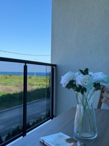 ระเบียง/ชานเรือน, Evan by The Sea Escape in คอสติเนสตี