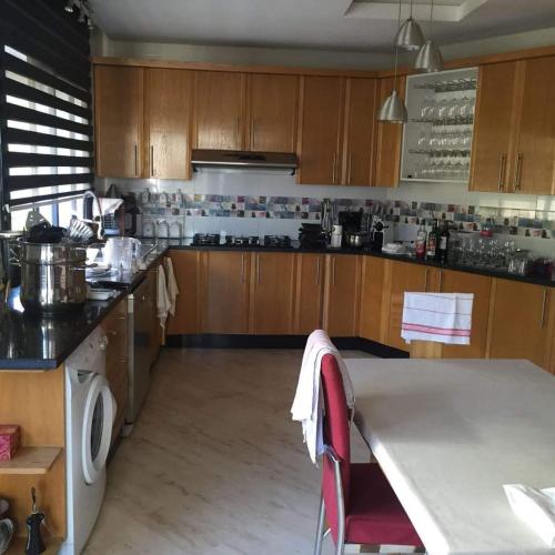 Kitchen, Luxurious 5 Bedrooms Villa with Pool AB51053 in Essalam