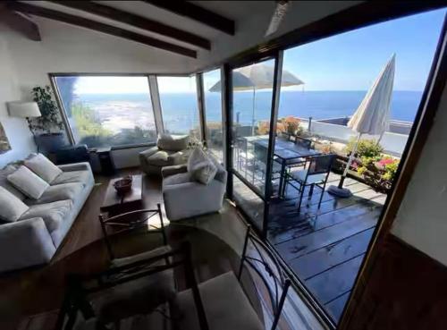 Casa con impresionante vista al mar