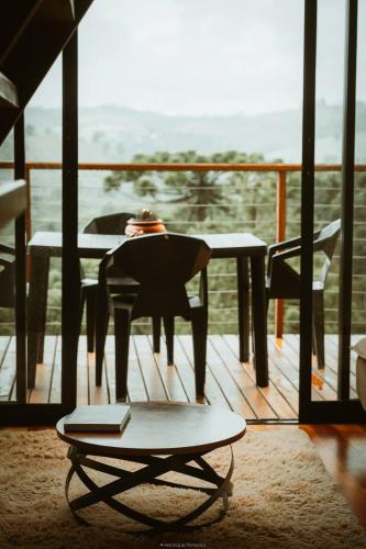 Cabana em Campos do Jordao com banheira e vista - Cabana 2 in Parque Rancho Alegre