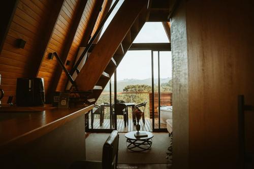 Cabana em Campos do Jordao com banheira e vista - Cabana 2 in Parque Rancho Alegre