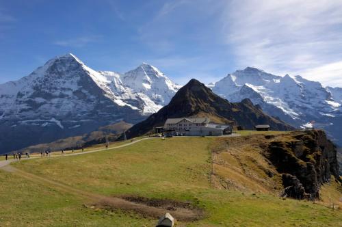 Berghaus Männlichen in Grindelwald, Schweiz