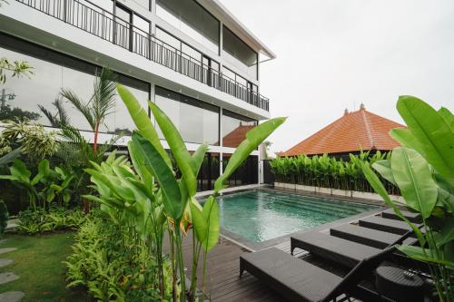 Duplex Zen by Canggu 2Level Smart Apartment with Pool Access, Dalung (Foto 8)