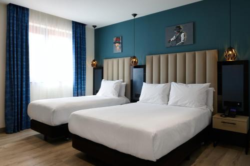 1 double bed