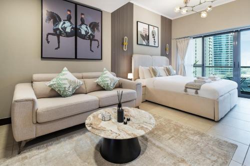 Urban Studio Apartment In Goldcrest Views Jlt, Dubaj (zdjęcie 6)