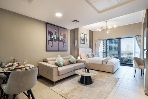 Urban Studio Apartment In Goldcrest Views Jlt, Dubaj (zdjęcie 2)