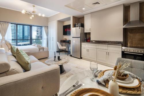 Urban Studio Apartment In Goldcrest Views Jlt, Dubaj (zdjęcie 4)