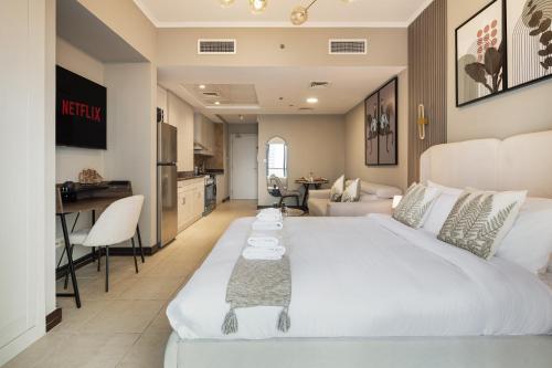 Urban Studio Apartment In Goldcrest Views Jlt, Dubaj (zdjęcie 10)