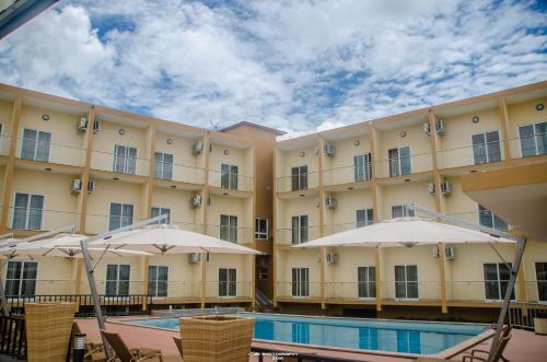 Úszómedence, Hotel Inter Tete in Tete