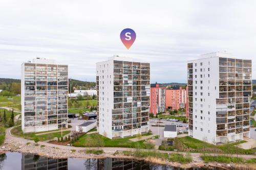 Sky Studio - free parking and lake view, Jyväskylä (zdjęcie 7)
