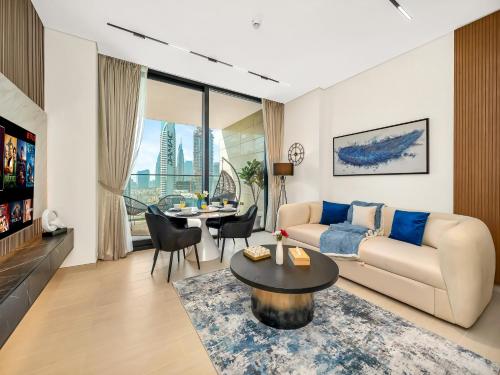 Trendy 1BR Private Jacuzzi Burj Khalifa View, Dubaï (photo 9)