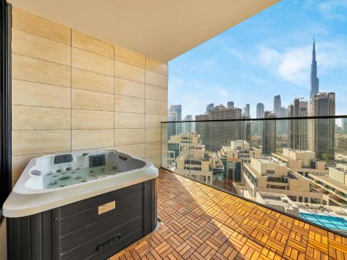 Trendy 1BR Private Jacuzzi Burj Khalifa View, Dubaï (photo 10)