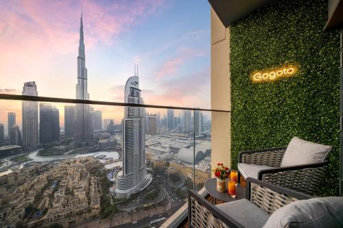 Gogoto High Floor Premium Burj Khalifa View 3 BR, Dubaj