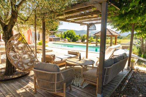 Swimming pool, Villa Bellavista in Marsanne