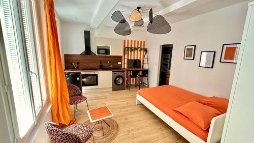 Dream Studio, - Rénové, Centre-Ville proche Vieux-port, 2pers - Location saisonnière - Marseille