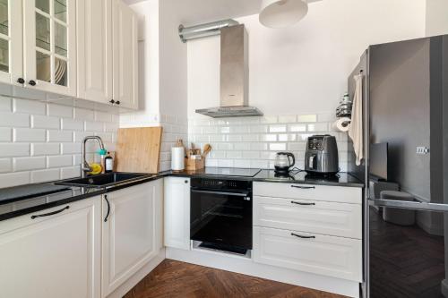 Cozinha, Modern Apartment Kowale - Garden and Free Parking in Kowale