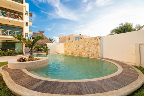 Hermoso Departamento En la Playa in Chicxuclub Puerto Yucatan
