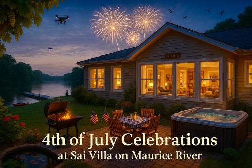 Surrounding environment, Sai Rakshit Villa on Maurice River in Millville (NJ)