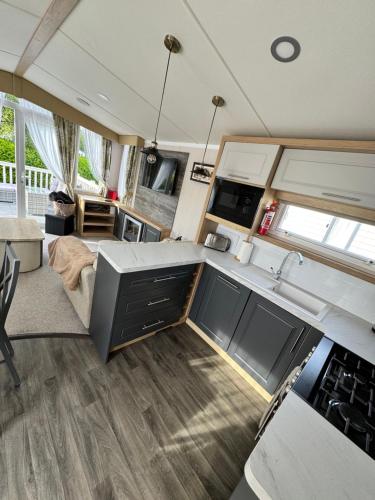 Kitchen, Luxury Caravan - Sleeps 8 - Haven Cala Gran - Close to Blackpool in Jubilee
