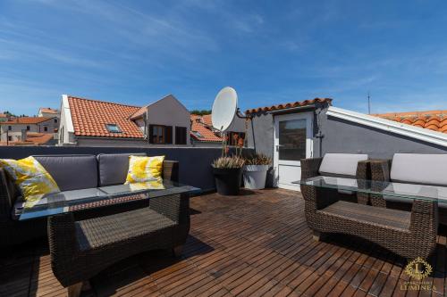 Erkély/terasz, Luminea - Rooftop Terrace - Sea View in Mali Losinj Városközpont