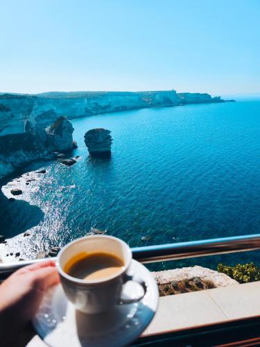Bonifacio T3 vue Mer et falaises