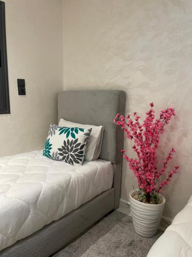Cozy 2BR 7-min airport , tangier with aircondition Wi-fi , parking lot 24h Garde, Oulad Akkou (foto 6)