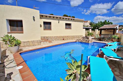 Two-Bedroom Villa room in Carmen - charming villa with private pool in Benissa