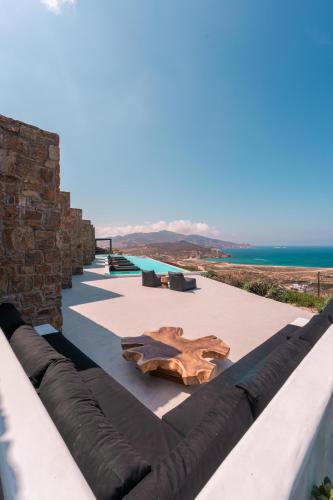 Kilátás, Mega Mansions Mykonos in Ftelias