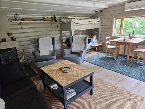 Stugan på kullen i Hemfjällstangen (Stugan pa kullen i Hemfjallstangen) in Salen