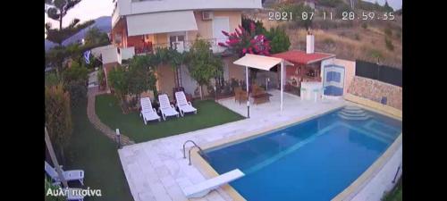 Villa Paul & Pool Alepochori gîte à louer Áno Alepokhórion