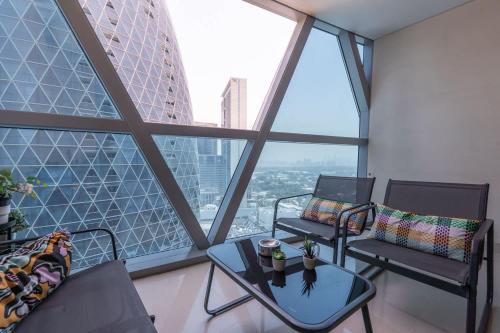 Free housekeeping visits during your stay - StayShort - Stylish DIFC Apartment Sleeps 4 with Pool & Gym, Dubaj (fotografie 7)