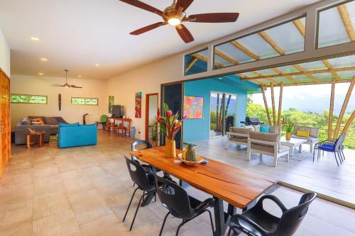 Floor plans, Secret Mountain Top 3BR Casa Colibri private pool in Barrio Inmaculada